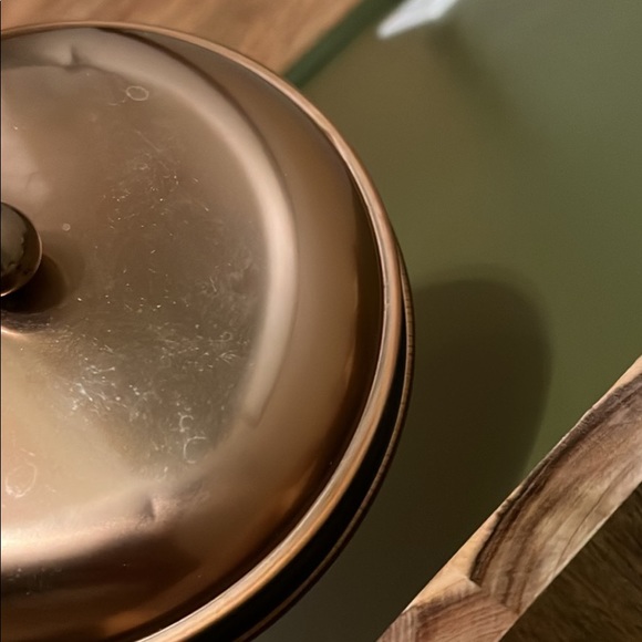 Kitchen canister set, copper and black - Picture 4 of 5